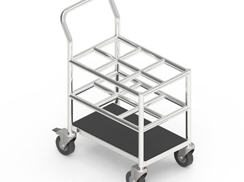 Oxygen-Cylinder-Trolley-For-6-Cylinders